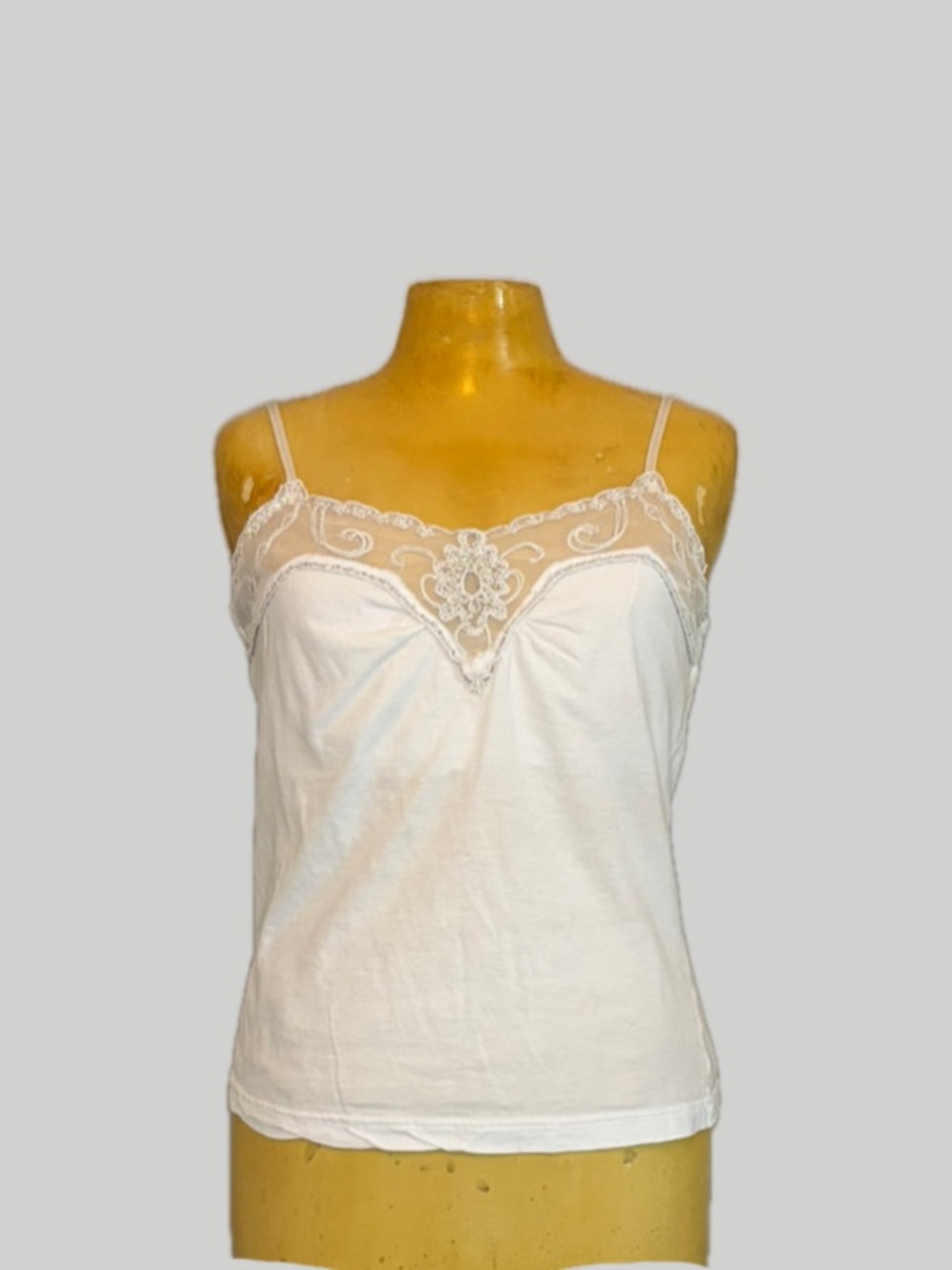 🤍Vintage Y2K Lace Mesh Camisole🤍